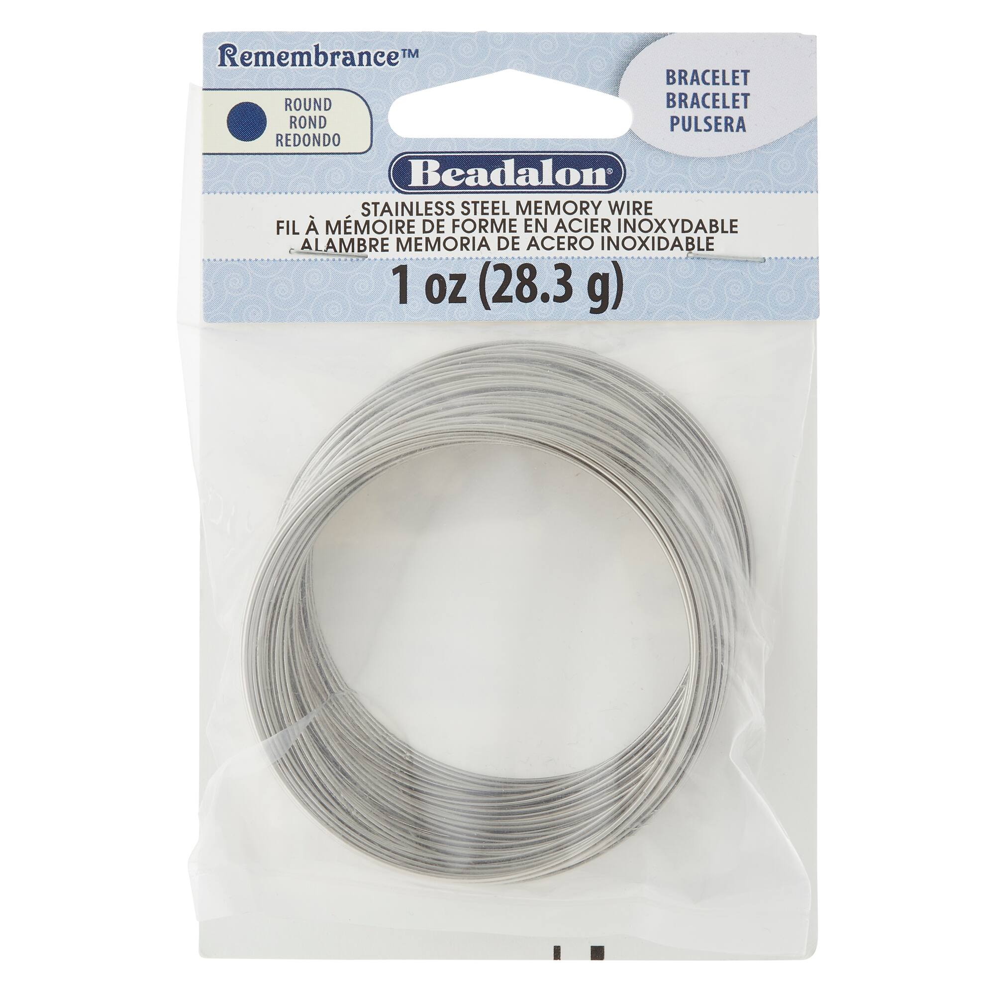 Beadalon® Remembrance™ Stainless Steel Memory Wire Bracelets